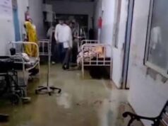 भिंड के गोहद सिविल अस्पताल में जलभराव, प्रसूति वार्ड खाली कराना पड़ा