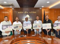 डीजीपी कैलाश मकवाणा से एनसीबी अधिकारियों ने की सौजन्य भेंट