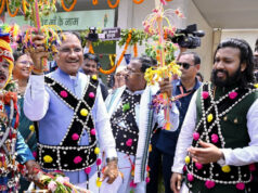 हरेली तिहार पर मुख्यमंत्री निवास में साकार हुई छत्तीसगढ़ की लोक संस्कृति, कृषि परंपरा और ग्रामीण जीवन की जीवंत झांकी