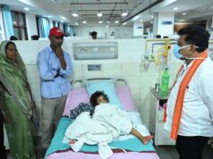 उप मुख्यमंत्री विजय शर्मा ने एम्स रायपुर में महाराष्ट्र सड़क हादसे के घायलों से की मुलाकात