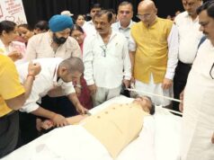 रक्तदान महादान, पीड़ित मानवता की सेवा का महत्वपूर्ण माध्यम: उप मुख्यमंत्री शुक्ल
