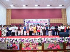 छत्तीसगढ़ प्रदेश लोक कलाकार कल्याण संघ के शपथ ग्रहण समारोह में उप मुख्यमंत्री विजय शर्मा हुए शामिल