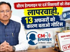 CM हेल्पलाइन शिकायतों में लापरवाही पर सख्ती, PWD के 13 अधिकारियों को नोटिस