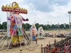 इंदौर में 121 और भोपाल में 105 फीट ऊंचा रावण जलेगा, उज्जैन में फूलों की वर्षा