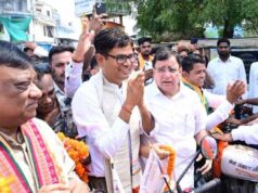 सेवा संकल्प अभियान: वडनगर से वाराणसी की सेवा यात्रा पहुंची जांजगीर