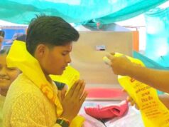 एशियन गेम्स में ऐतिहासिक जीत के बाद बागेश्वर धाम पहुंचीं क्रांति गौड़, लिया बाबा का आशीर्वाद