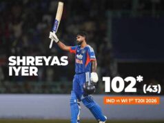 T20I रैंकिंग में श्रेयस अय्यर की लंबी छलांग, 18 पायदान चढ़े; कोहली को हुआ नुकसान
