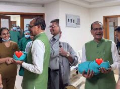 शिवराज सिंह चौहान फिर बने दादा, पोते ‘अहान’ का गायत्री मंत्र से हुआ स्वागत; घर में गूंजी किलकारी