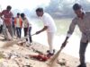 रामपुर आश्रम में जनभागीदारी से चला सेवा संकल्प के साथ स्वच्छता अभियान