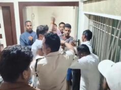 कोरबा के होटल में धर्मांतरण के आरोप पर हंगामा, बजरंग दल ने जताया विरोध